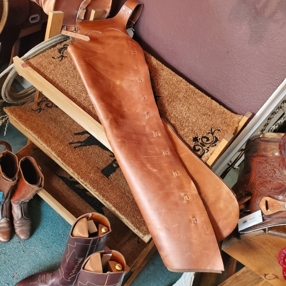 Custom Western Riding Chaps - Picture 2 of 9